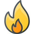 Flamme ikon 1